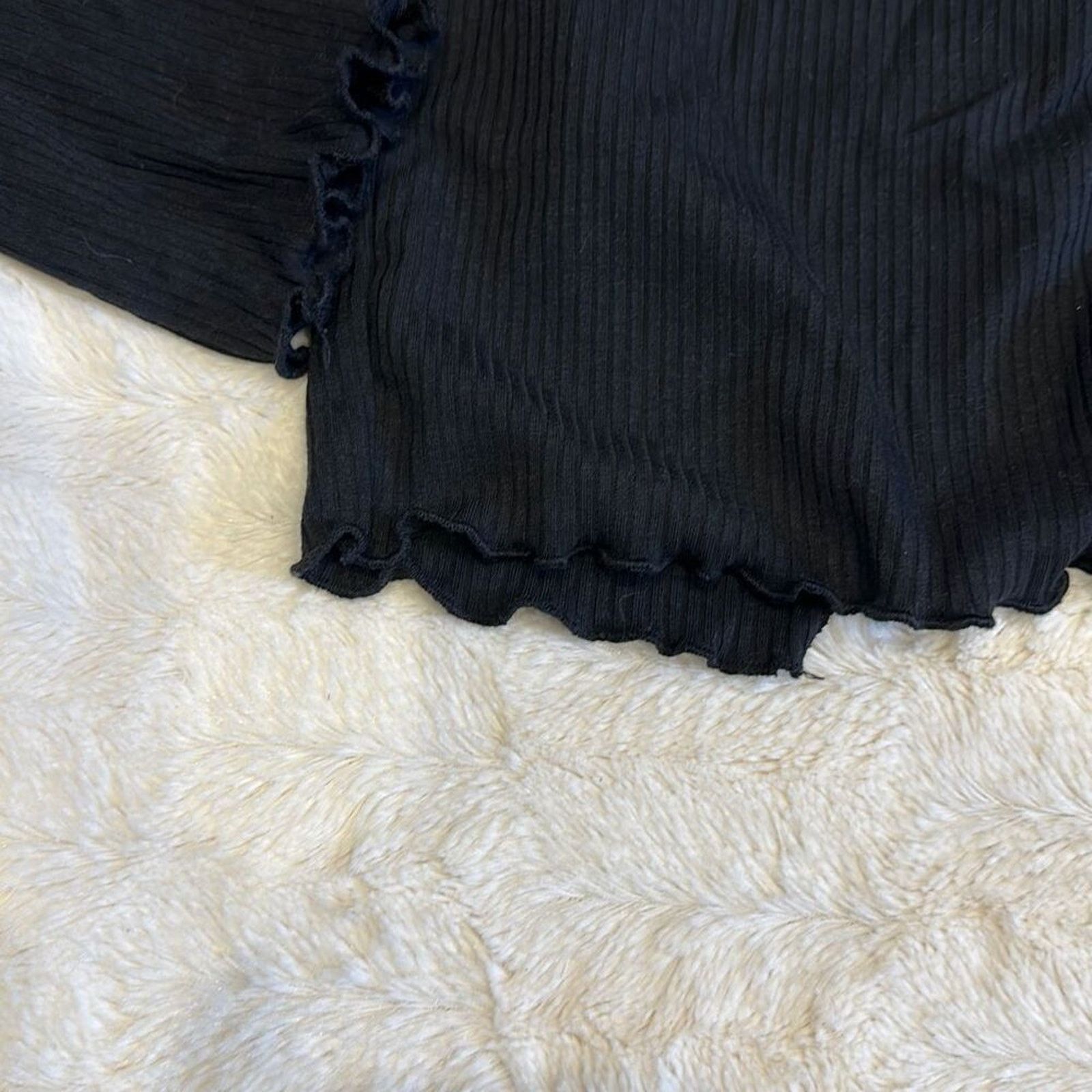 Other Caution to the Wind Black Button-Front Cardigan | Sz S Size S / US 4 / IT 40 - 6 Thumbnail