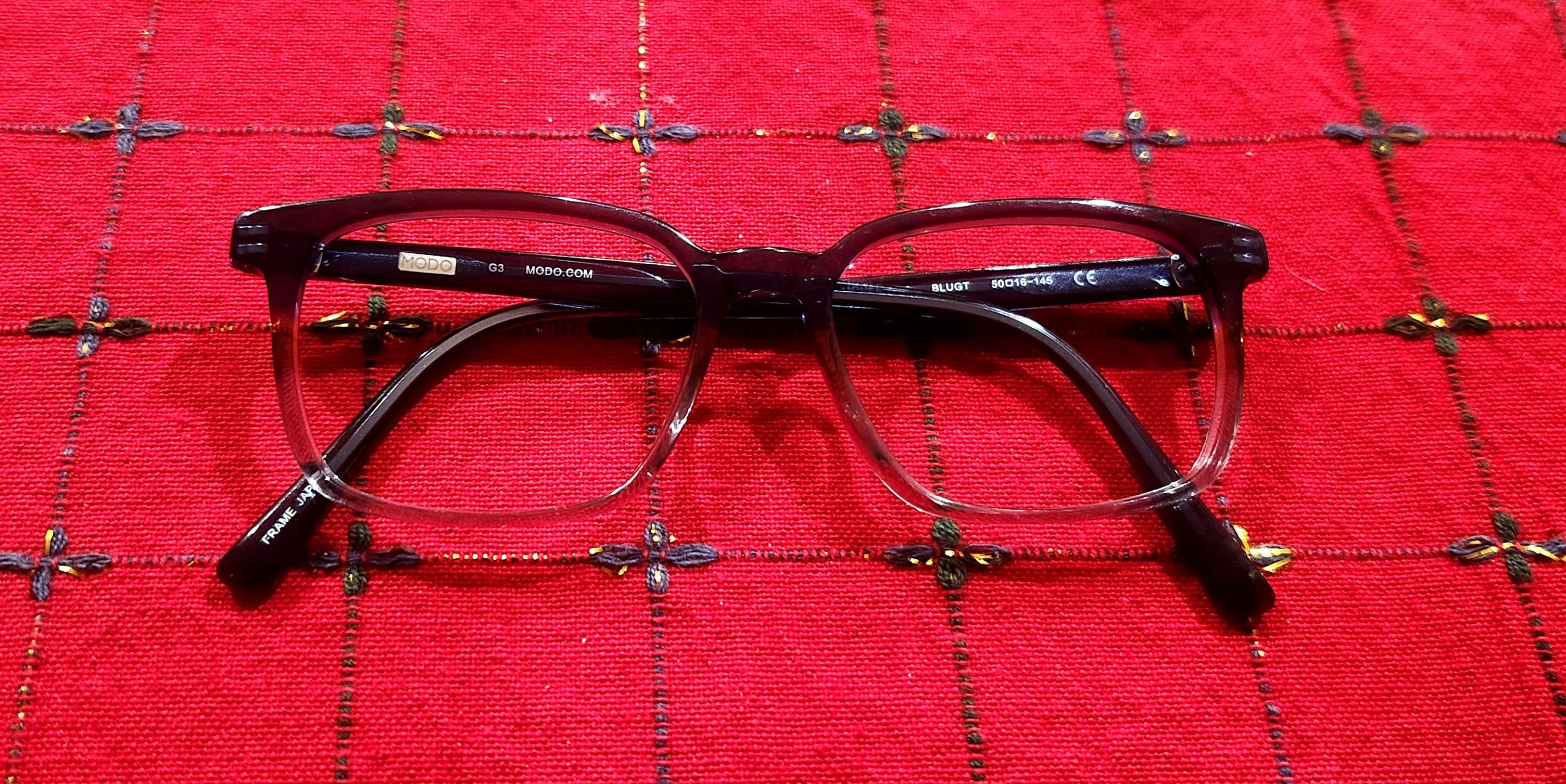 Other MODO Model 6553 Blugt Blue Gradient rectangular eyeglasses Size ONE SIZE - 5 Thumbnail
