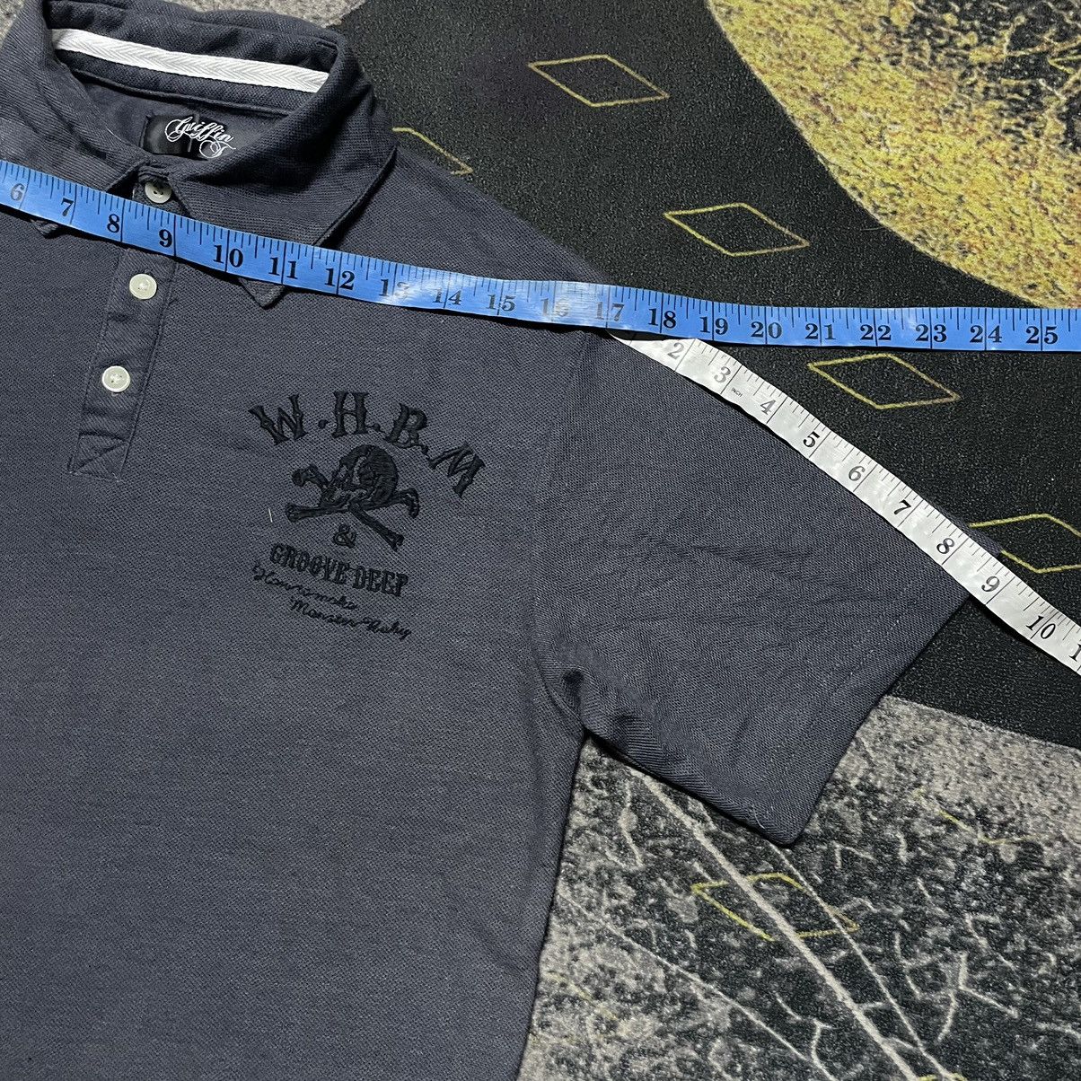 Japanese Brand × Neighborhood × Vintage 💥W.H.B.M & Groove Deep Skulls Backhit Polo Tees Size US S / EU 44-46 / 1 - 6 Thumbnail