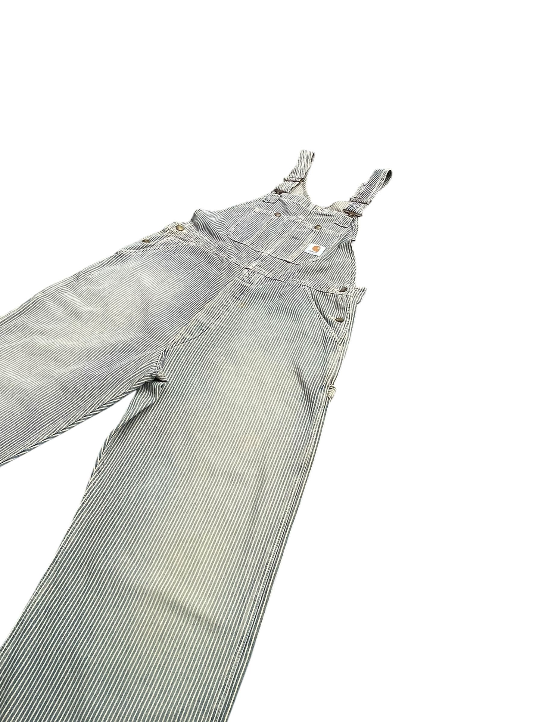 Carhartt Vintage Carhartt Hickory Stripe Overall Size US 38 / EU 54 - 3 Thumbnail