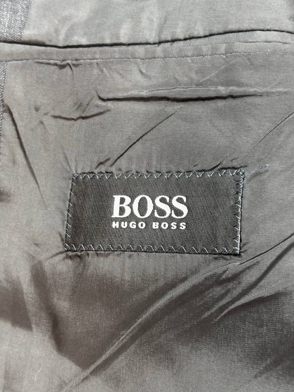 Hugo Boss Hugo Boss Super 100 Wool Blazer Grey Jacket Size 42S - 9 Thumbnail