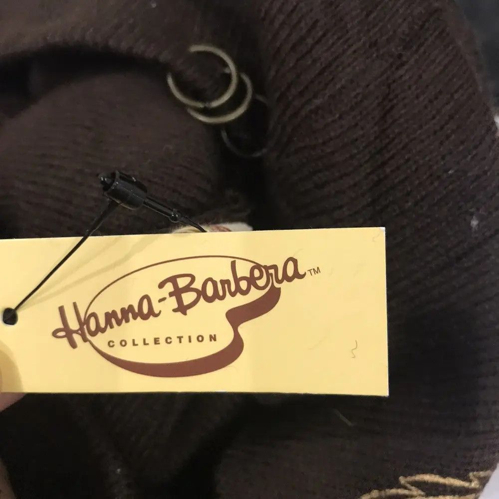 Vintage Hanna Barbera Big Logo Dragon Overprint Beanie Hat Size ONE SIZE - 9 Thumbnail