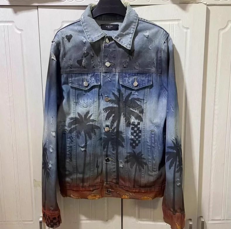 Amiri Amiri Coconut tree jacket Size US L / EU 52-54 / 3 - 1 Thumbnail