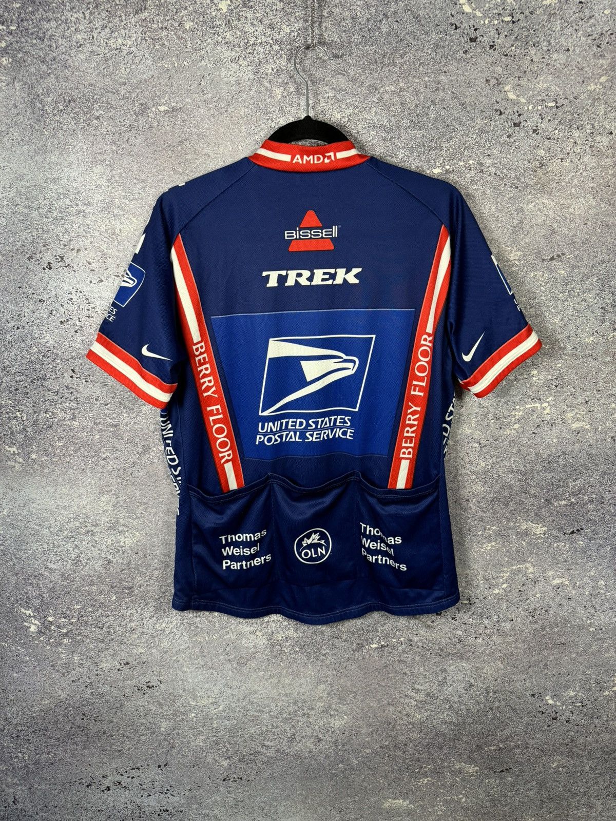 Bicycle × Nike × Vintage Nike Cycling US Jersey 2004Trek Tour de France Thomas Weisel Size US XL / EU 56 / 4 - 10 Thumbnail