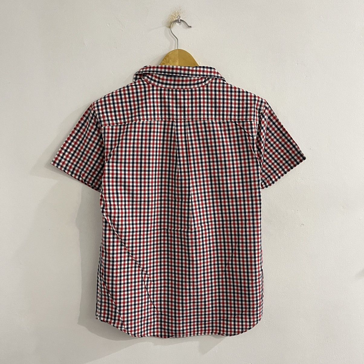 Vintage Manchester United Gingham Short Shirt - JUN25 Size US L / EU 52-54 / 3 - 7 Thumbnail