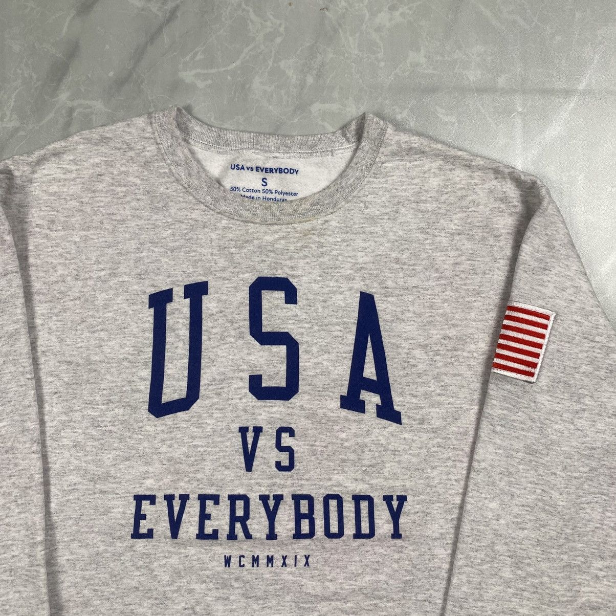American Apparel USA vs Everybody Crewneck Size US S / EU 44-46 / 1 - 2 Thumbnail