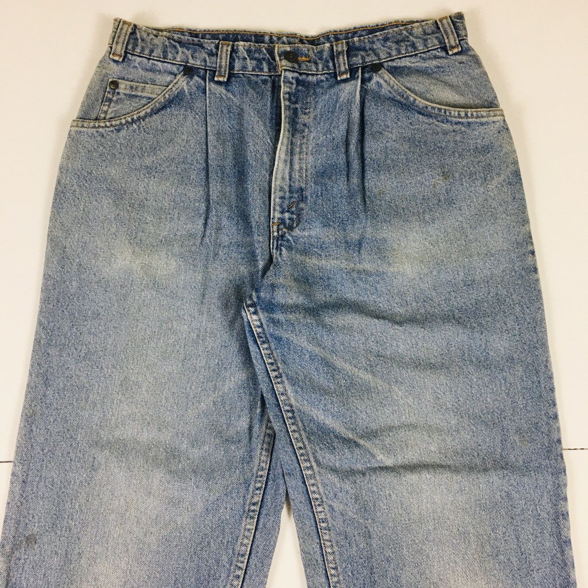Levi's Vintage Clothing Vintage 80s Levi’s Button Stamp Number 1 Black Tab Canada Size US 34 / EU 50 - 3 Thumbnail