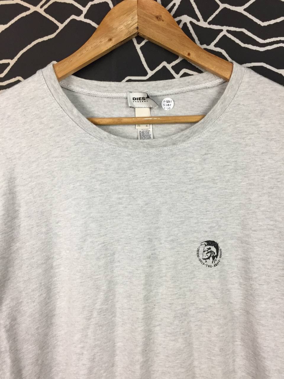 Diesel Diesel "Only The Brave" Mohawk Logo Long Sleeve Tee Size US XL / EU 56 / 4 - 3 Thumbnail