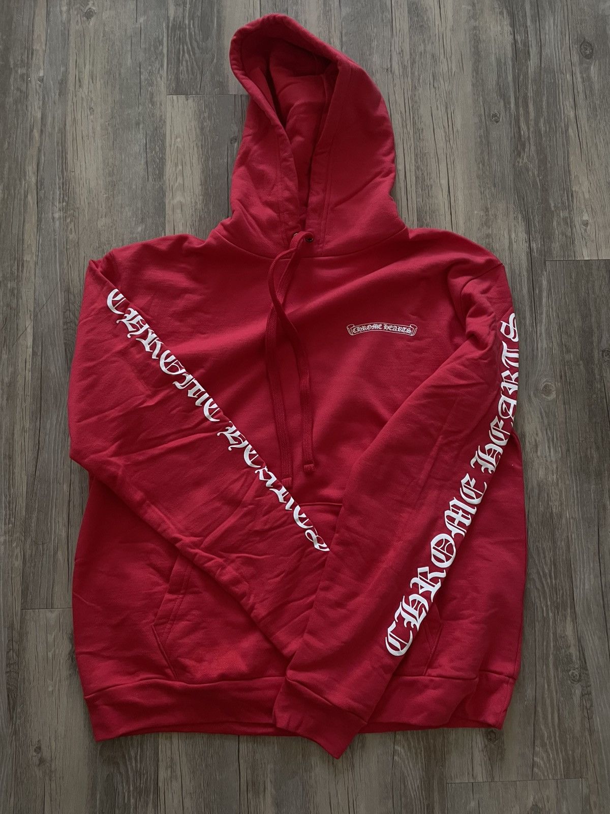 Chrome Hearts Chrome Hearts Red Hoodie Size US S / EU 44-46 / 1 - 5 Thumbnail