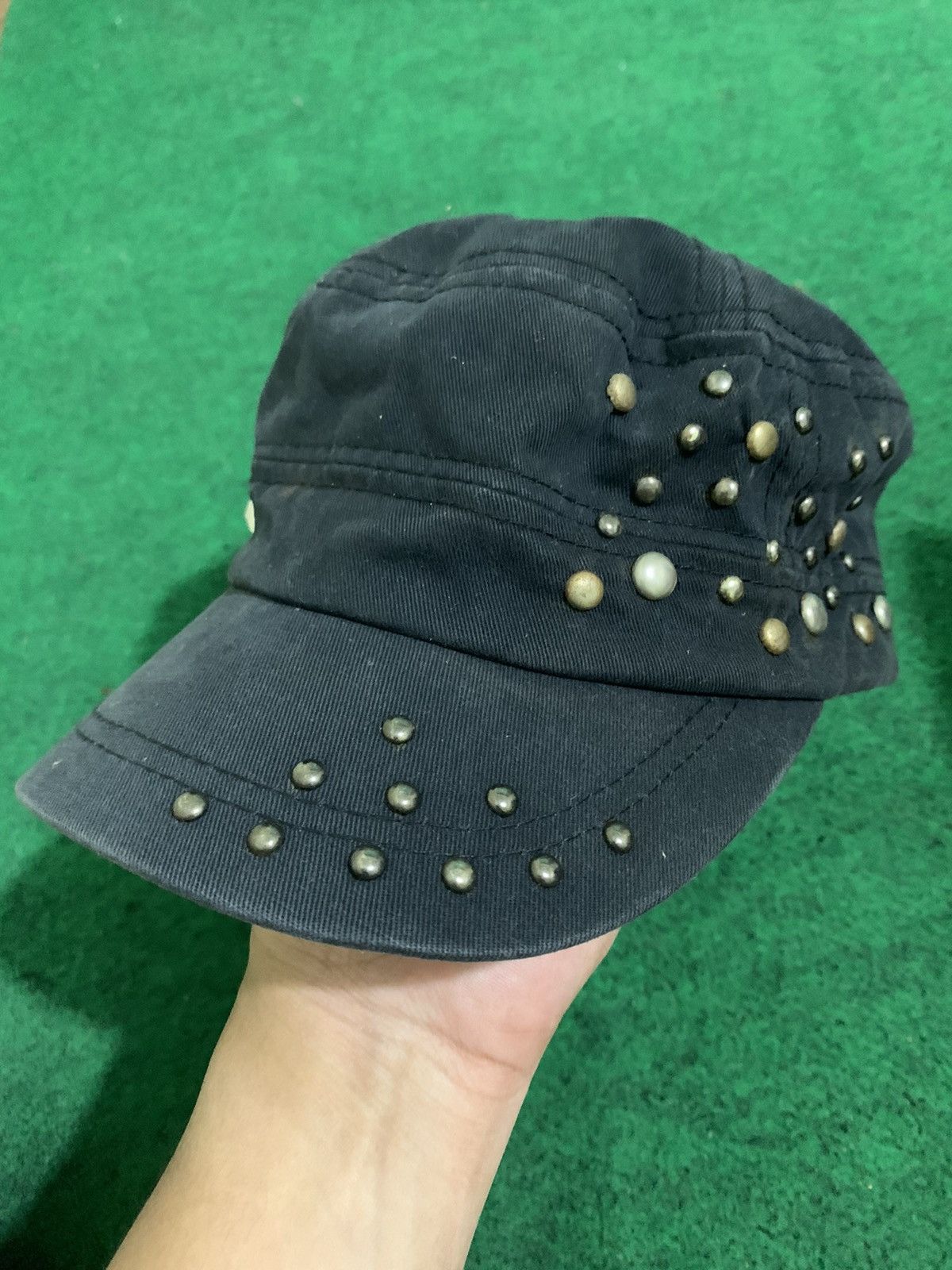 Japanese Brand STUDED PUNK DISTRESSED STYLE Size ONE SIZE - 2 Thumbnail