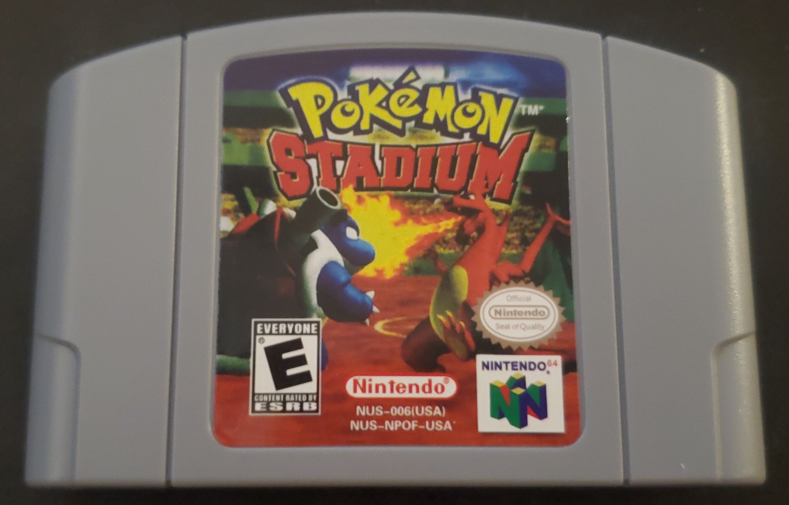 Nintendo Pokemon Stadium 1 N64 Nintendo 64 Video Game Cartridge Size ONE SIZE - 1 Thumbnail