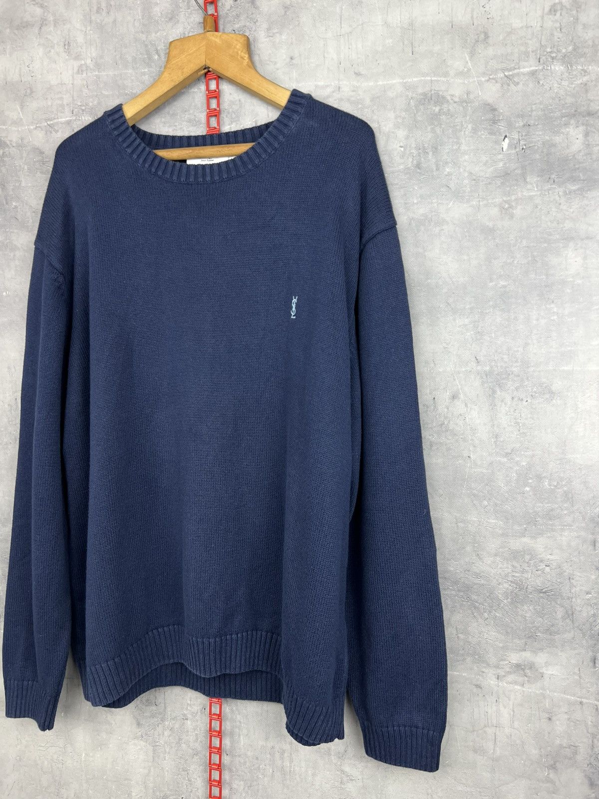 Yves Saint Laurent Yves Saint Laurent Knitted vintage Sweater Mens Size Xl Size US XL / EU 56 / 4 - 2 Thumbnail