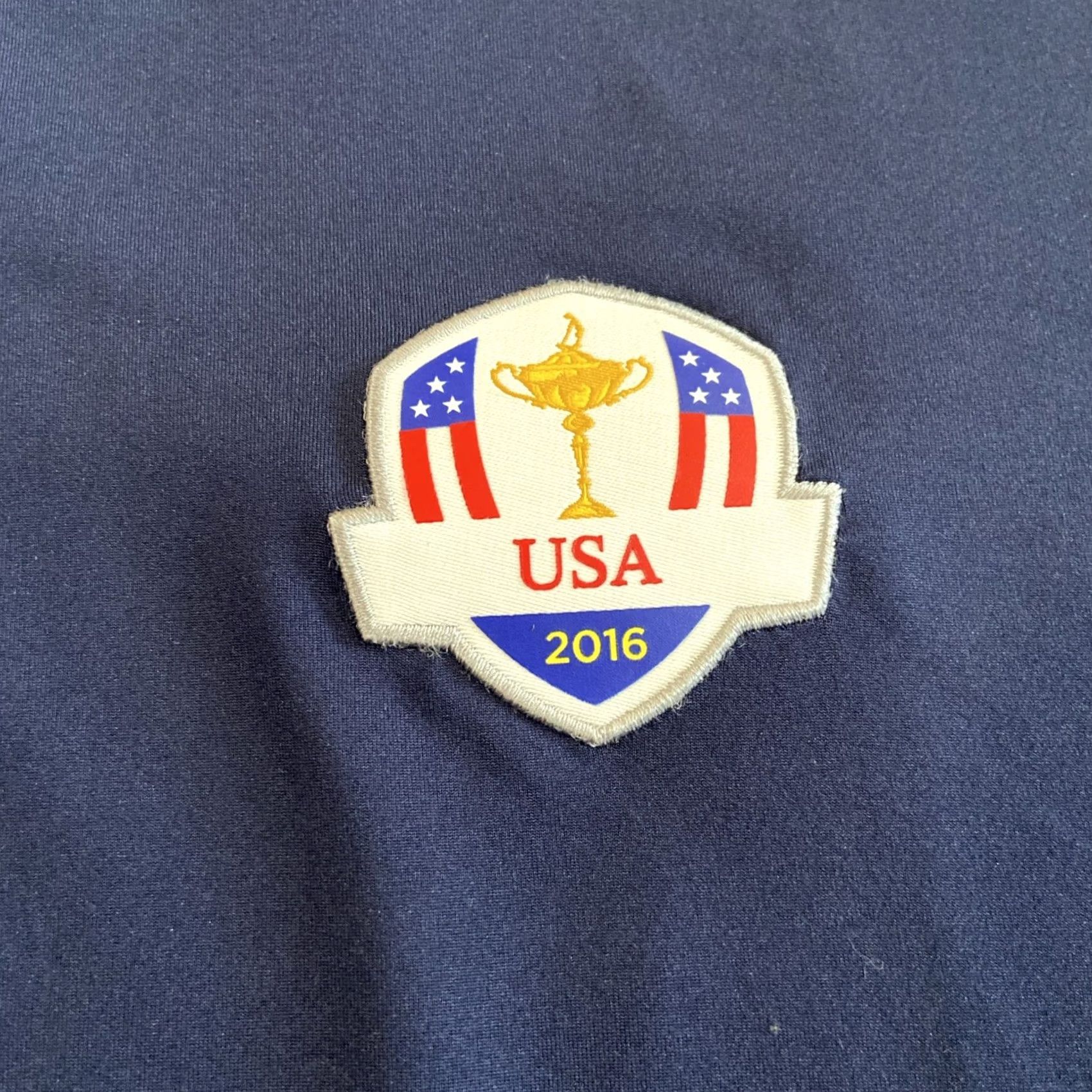 RLX Ralph Lauren RLX Ralph Lauren Polo Shirt Logo Golf Wicking 2016 Ryder Cup USA Hazeltine Blue XL Men Polo Shirt Black? Size US XL / EU 56 / 4 - 2 Thumbnail
