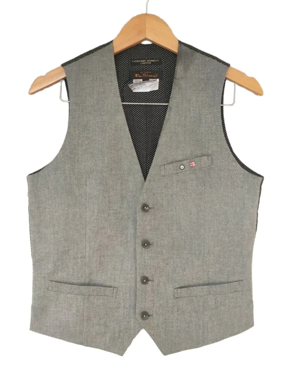 Ben Sherman Ben Sherman x Katharine Hamnett Vest Size US M / EU 48-50 / 2 - 1 Thumbnail