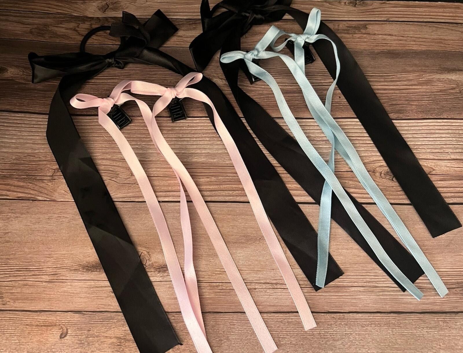 The Unbranded Brand 3 Pairs Of Hair Bow Accessories (6 Total) Size ONE SIZE - 1 Thumbnail