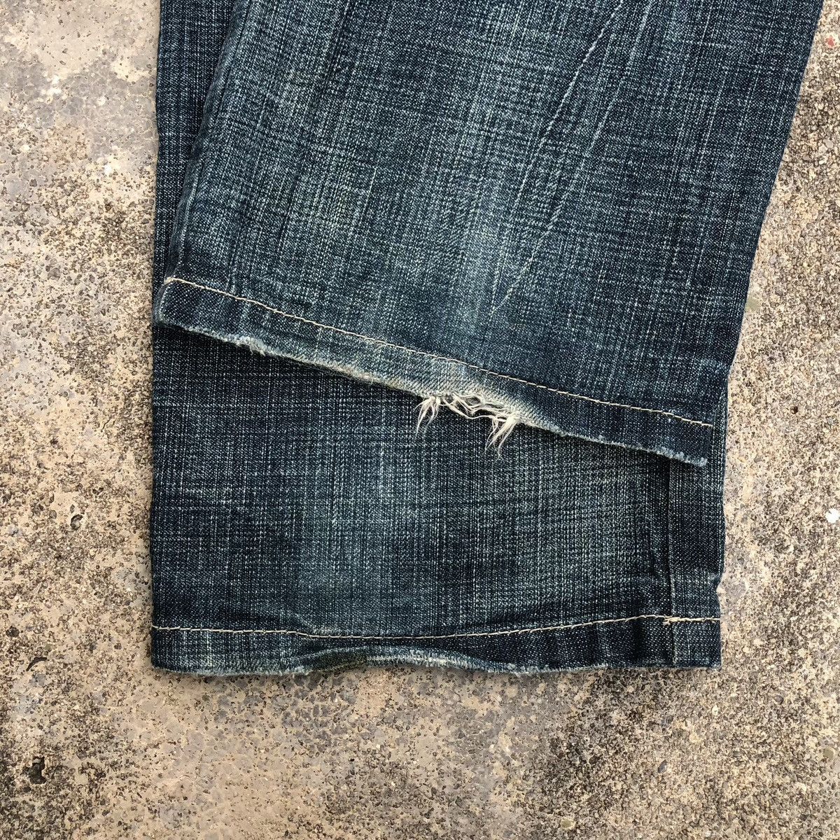Marithe + Francois Girbaud MARITHE FRANCOIS GIRBAUD Straight Cut Denim Jeans Size US 32 / EU 48 - 14 Thumbnail