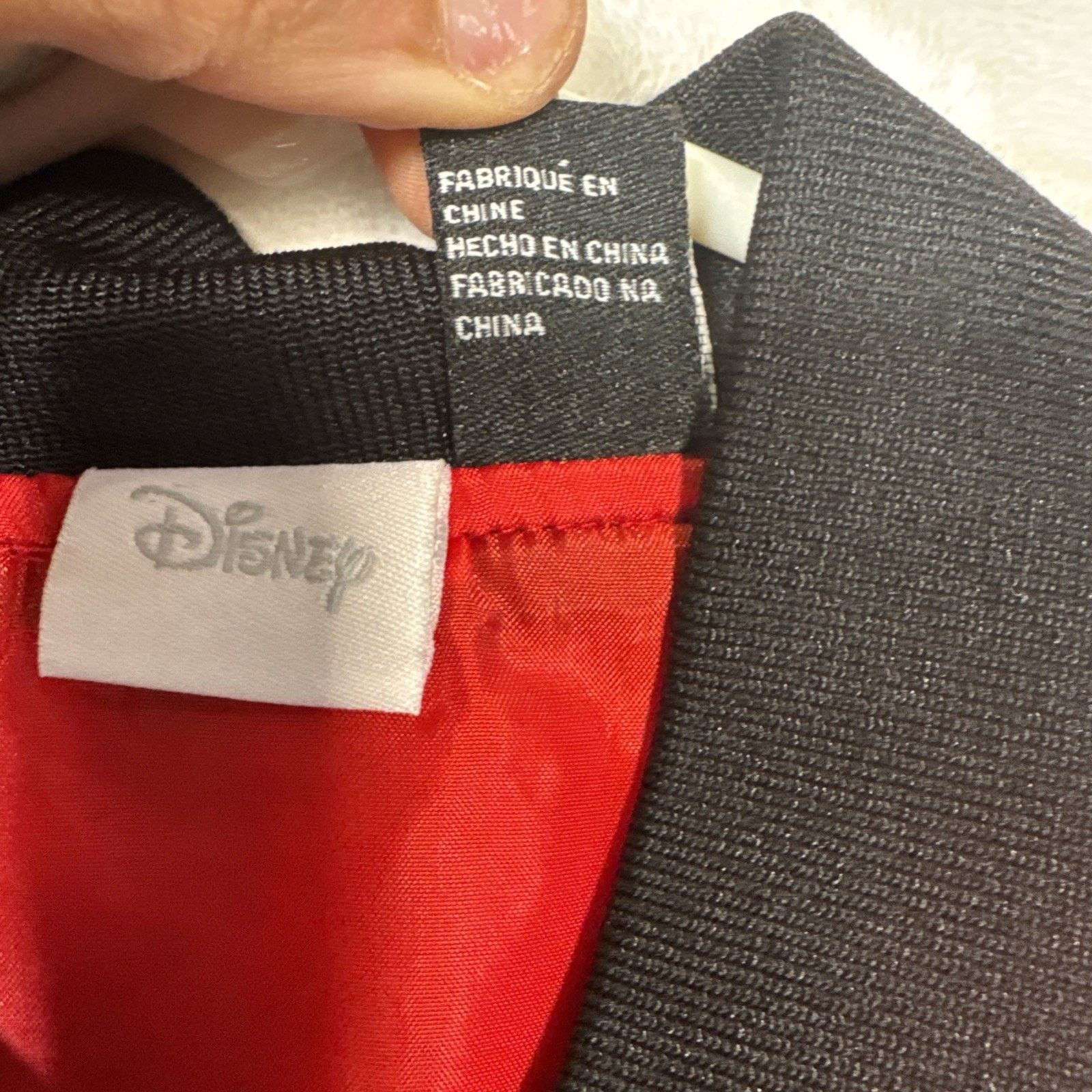 Disney Disney Mickey Mouse Jacket Women/Men Medium Red Zip Size US M / EU 48-50 / 2 - 3 Thumbnail