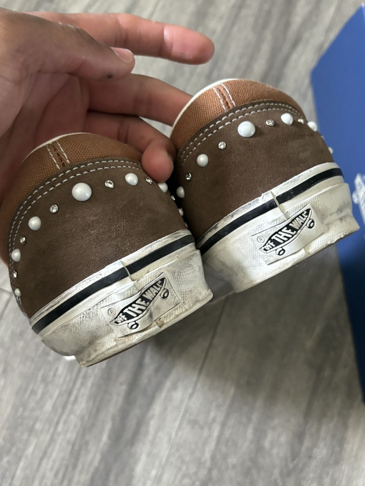 Vans Vans brown pearlized sneakers Size US 13 / EU 46 - 5 Thumbnail
