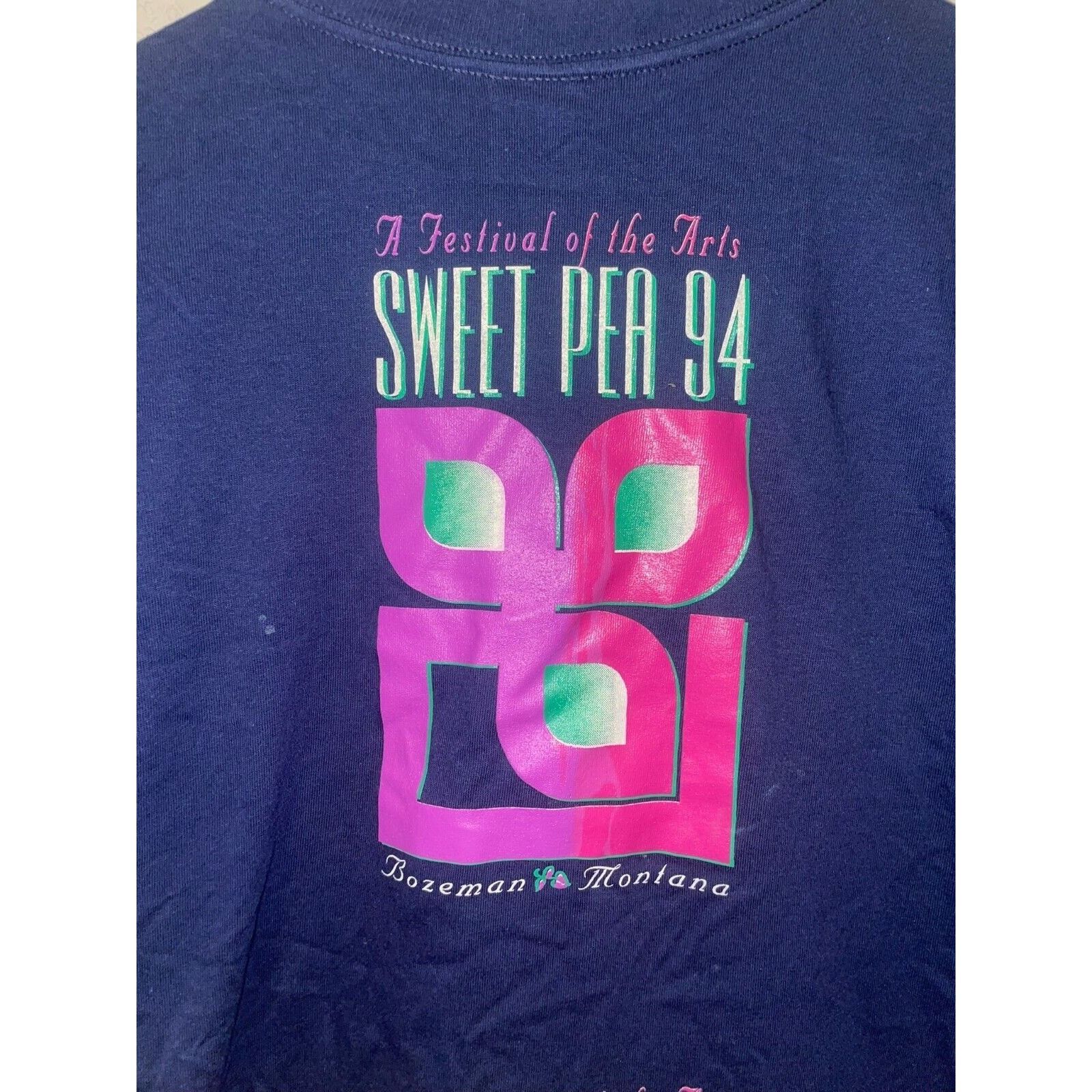 Vintage Vintage Badlands Shirt Test Print SD Sweet Pea 94 Tee 90s L Size US L / EU 52-54 / 3 - 8 Thumbnail