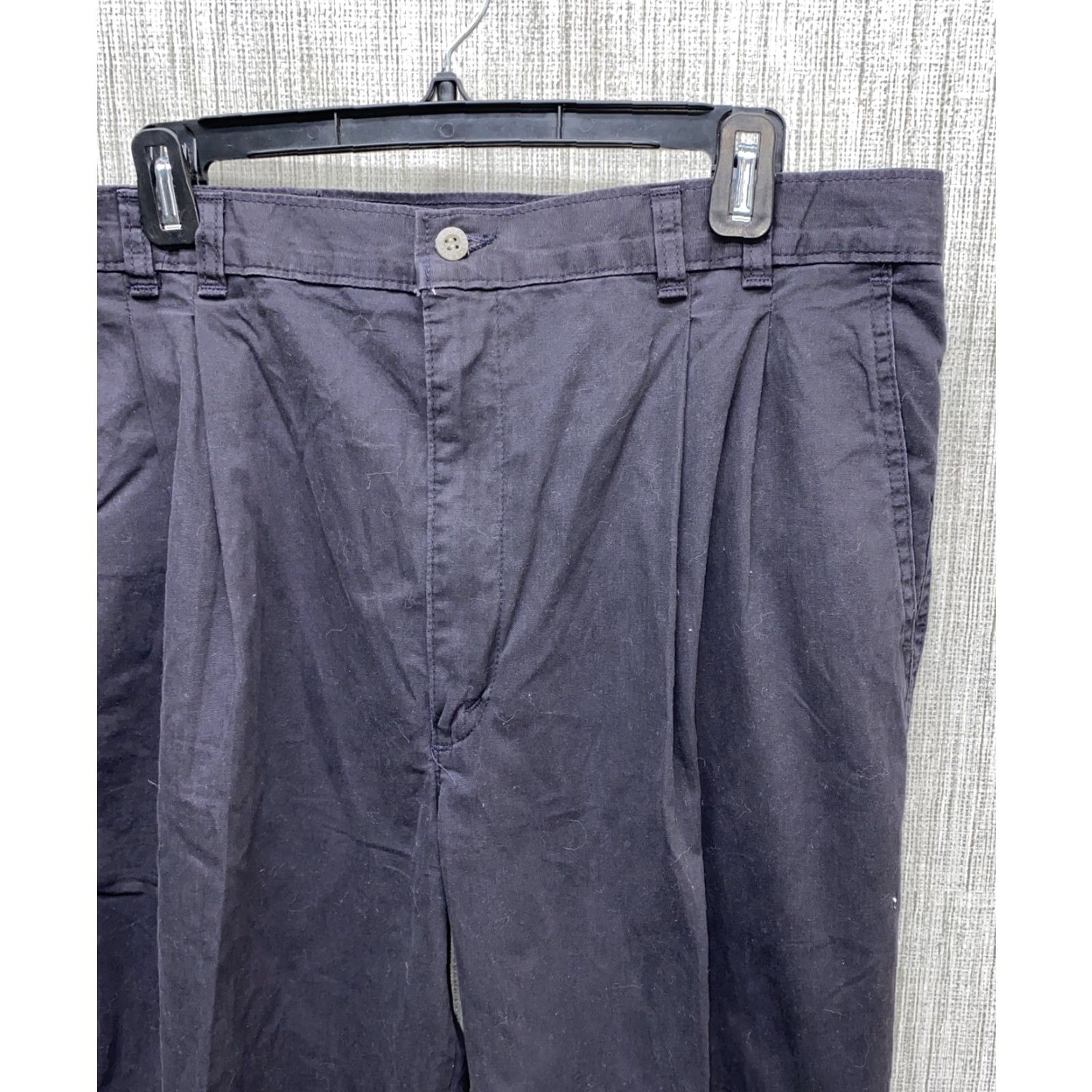 Dockers DOCKERS Casual Pants Black Zip Fly 38x34 Regular Mens Cotton Size US 38 / EU 54 - 2 Thumbnail