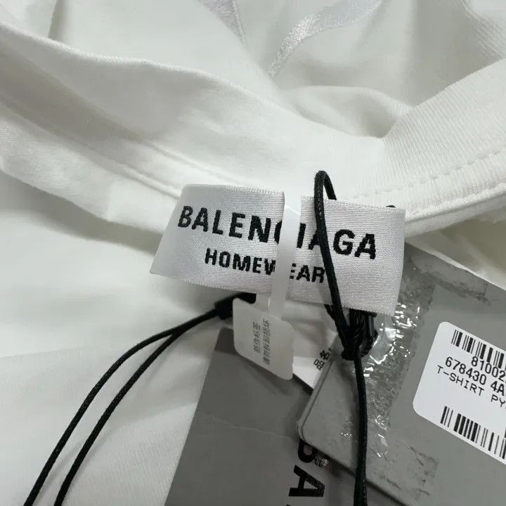 Balenciaga Balenciaga Balenciaga Logo Short Sleeve TShirt for Men -25 Size US L / EU 52-54 / 3 - 6 Thumbnail