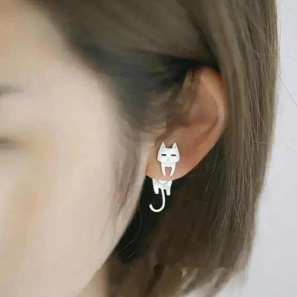Japanese Brand Cat Fish Stud Earings Size ONE SIZE - 3 Thumbnail