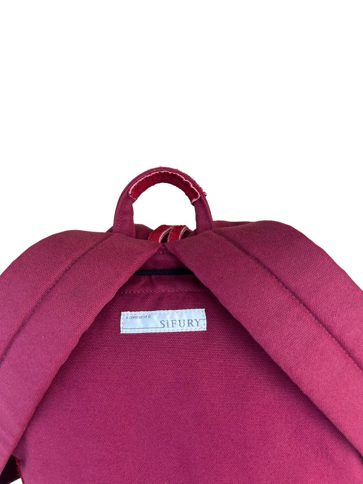 Sifury VTG Sifury Japan Hybrid Cotton Suede Leather Backpack Bag Size ONE SIZE - 9 Thumbnail