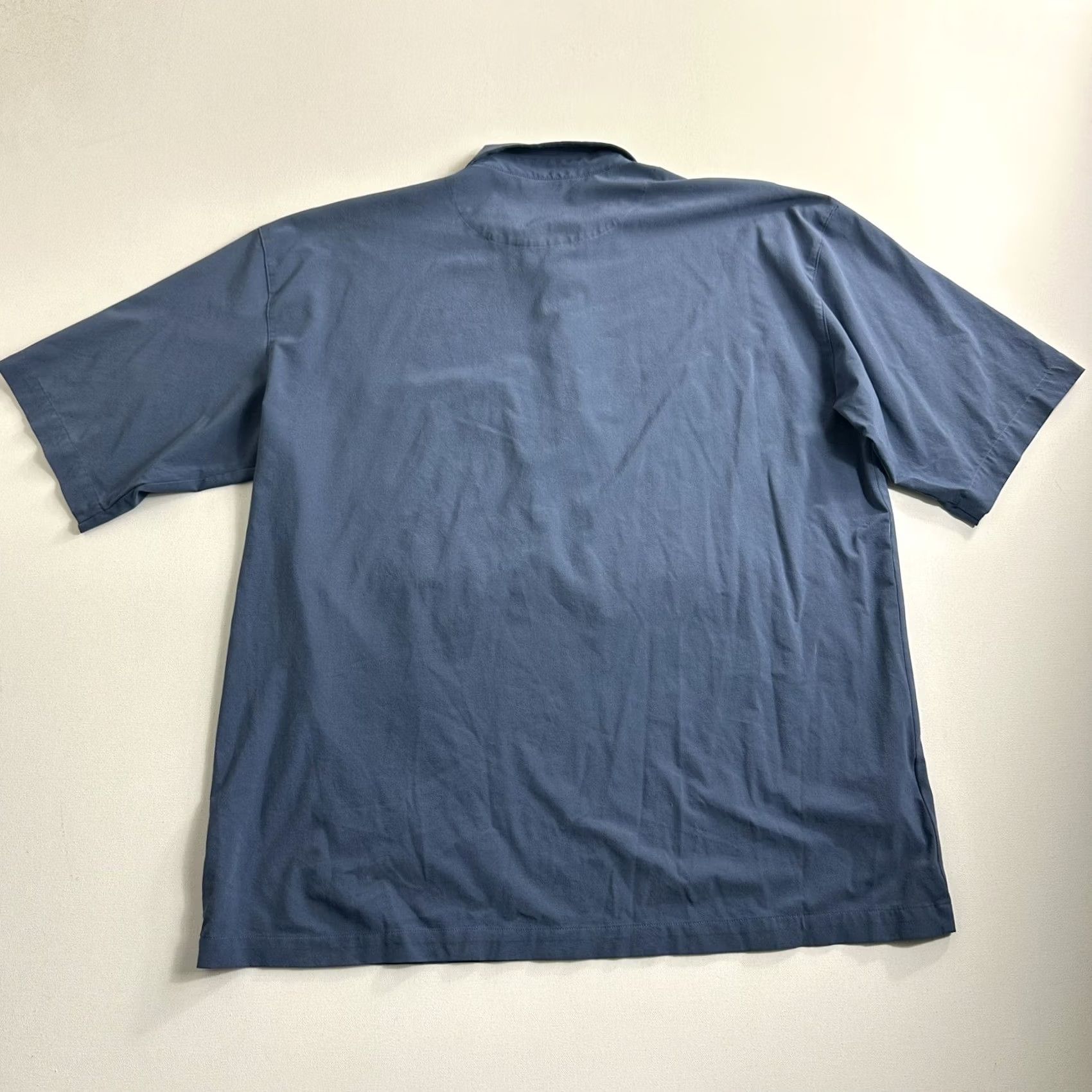 Nike Nike Tiger Woods Polo Shirt Golf Blue Mens XL Performance Stretch Activewear Short Sleeve Collared Button-Front Dri-Fit Athletic Size US XL / EU 56 / 4 - 2 Thumbnail