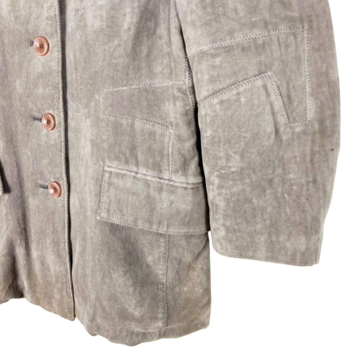 Issey Miyake Issey Miyake Women Velvet Blazer Jacket Size M / US 6-8 / IT 42-44 - 15 Thumbnail