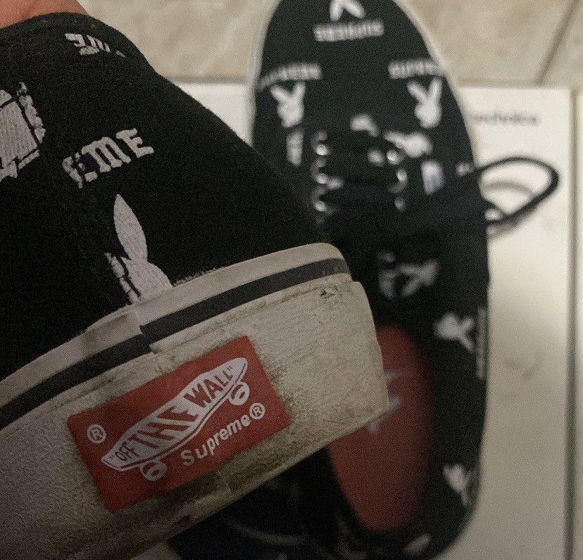 Playboy × Supreme × Vans Vans x Playboy x Supreme Authentic Pro Black FW/13 Size US 9 / EU 42 - 3 Thumbnail