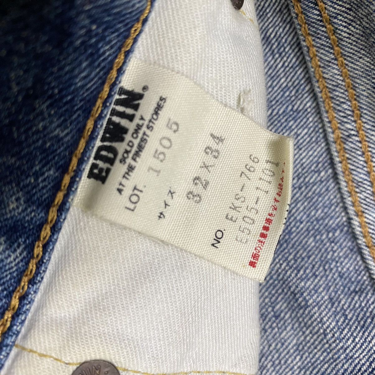 Edwin × Japanese Brand Edwin selvedge baggy distressed denim Size US 32 / EU 48 - 19 Thumbnail