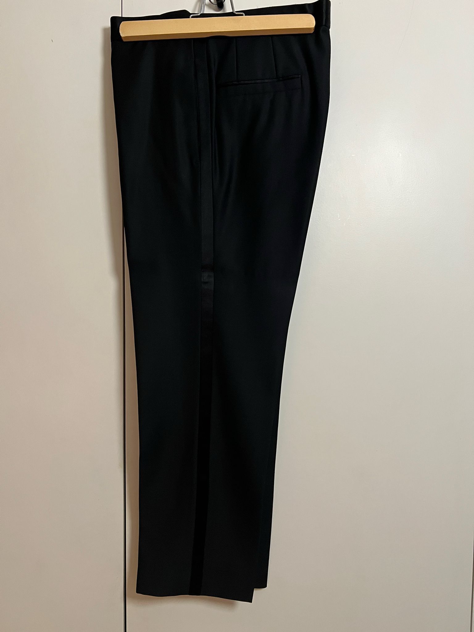 Versace Versace Black Wool Tuxedo Size 48R - 10 Thumbnail