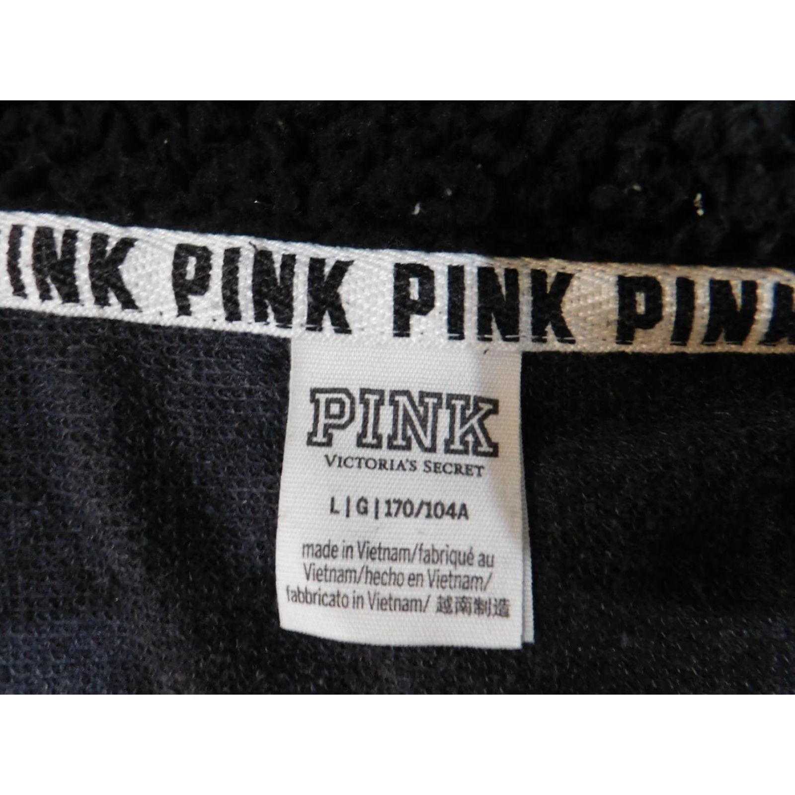 Victoria's Secret Victoria's Secret PINK Sweatshirt Pullover 1/4 Zip Mock Neck Long Sleeve Gray L Womens Size L / US 10 / IT 46 - 5 Thumbnail