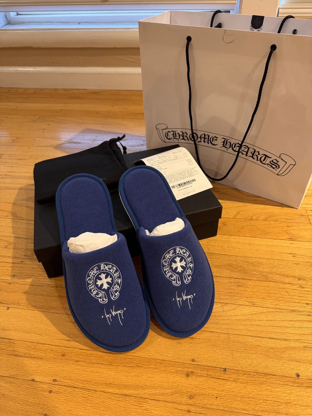 Chrome Hearts Chrome Hearts Las Vegas Exclusive Hotel Slipper Size US 9.5 / EU 42-43 - 1 Thumbnail