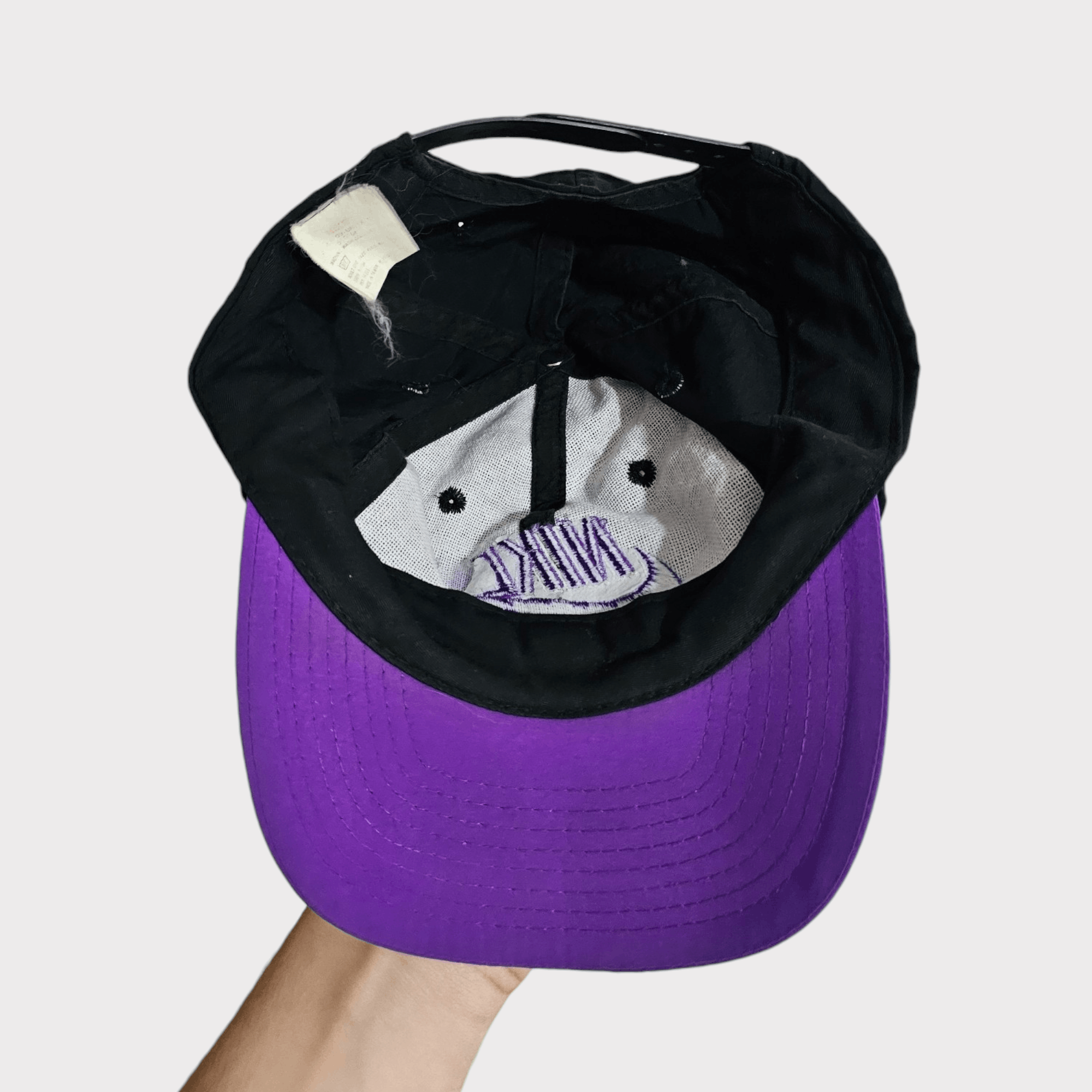 Nike Nike Vintage 90's Purple Hat Size ONE SIZE - 4 Thumbnail