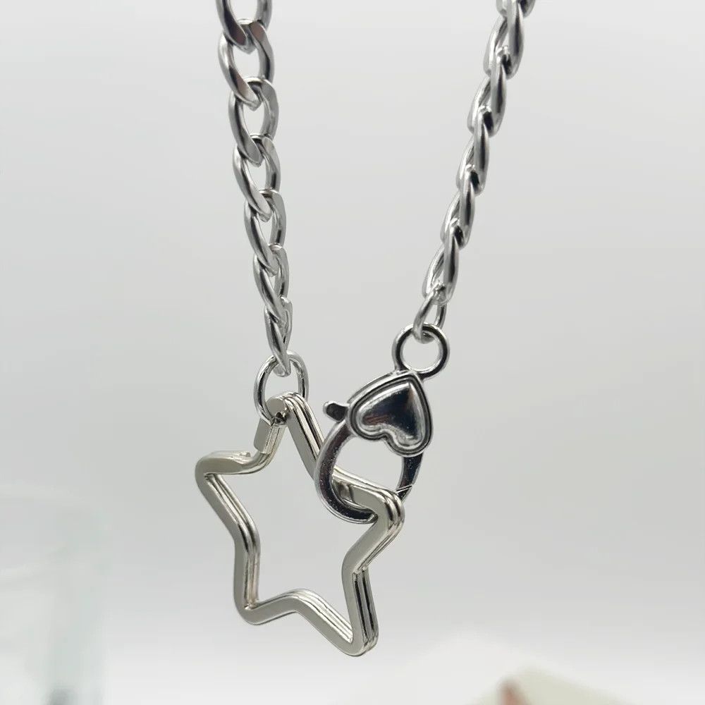 Jewelry Star Heart Choker Necklace Size ONE SIZE - 3 Thumbnail