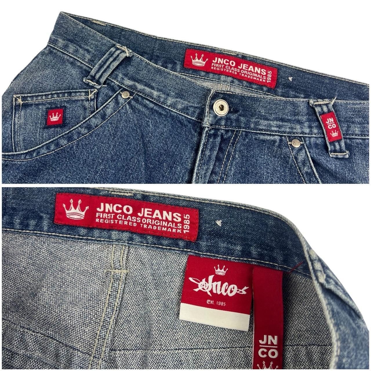 JNCO Vintage Jnco Dragon Baggy Denim Cargo Shorts Jorts Waist 32 Size US 32 / EU 48 - 6 Thumbnail