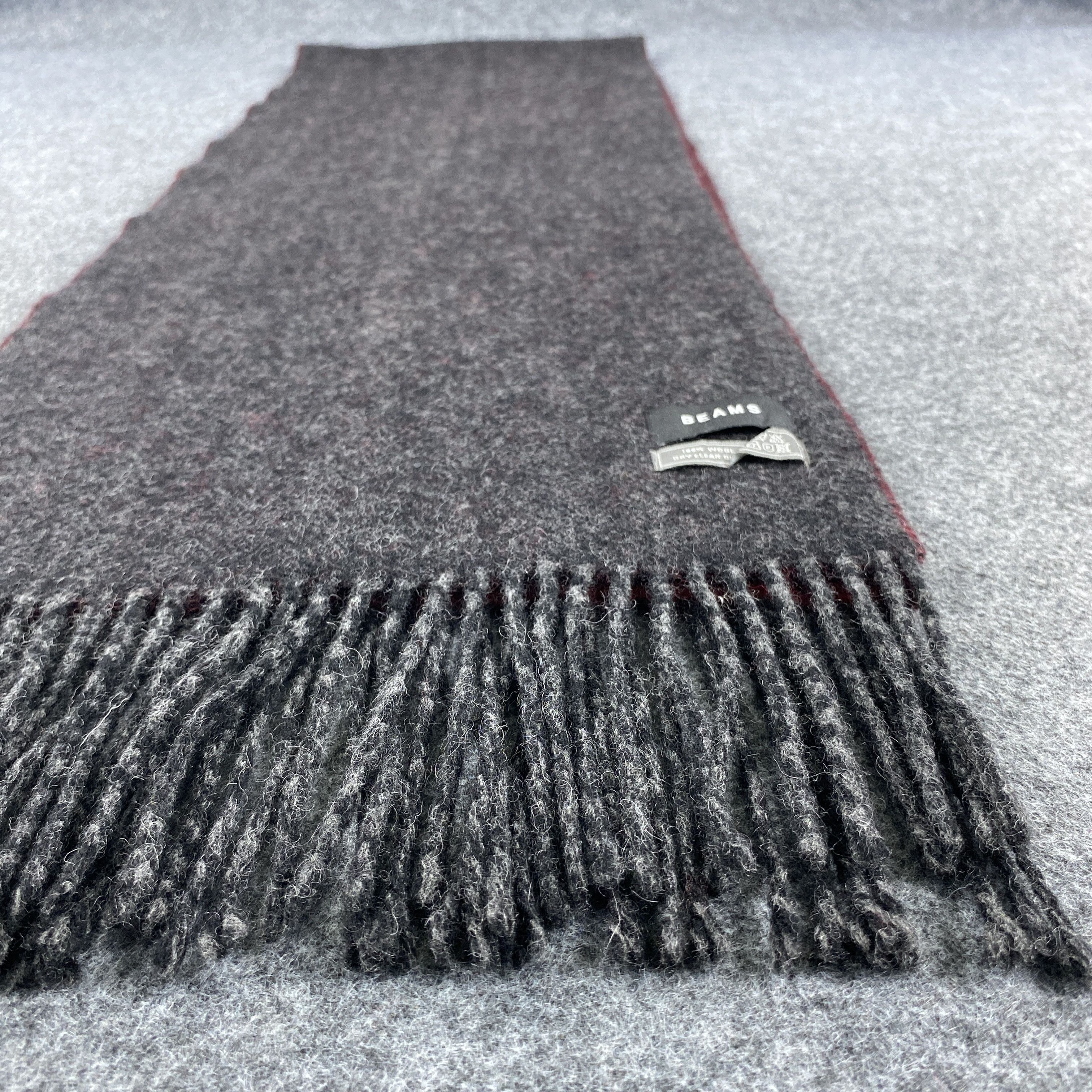 Beams Plus × Vintage GF10652 Beam Scarf Neck Wear Muffler Nova Check Size ONE SIZE - 9 Thumbnail