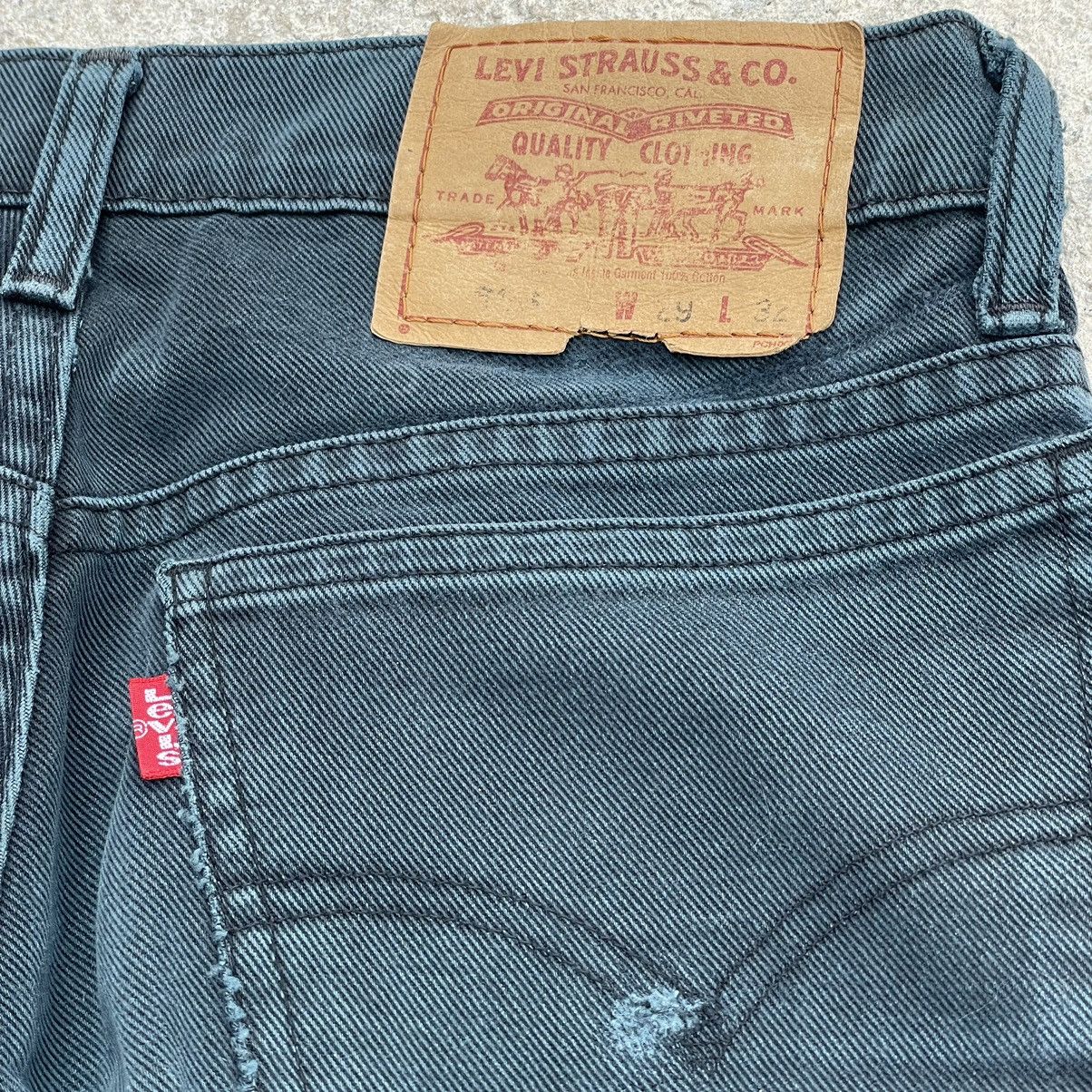 Levi's Made & Crafted × Levi's Vintage Clothing “LEVIS” DISTRESSED SLIM FIT DENIM JEANS Size US 29 - 10 Thumbnail