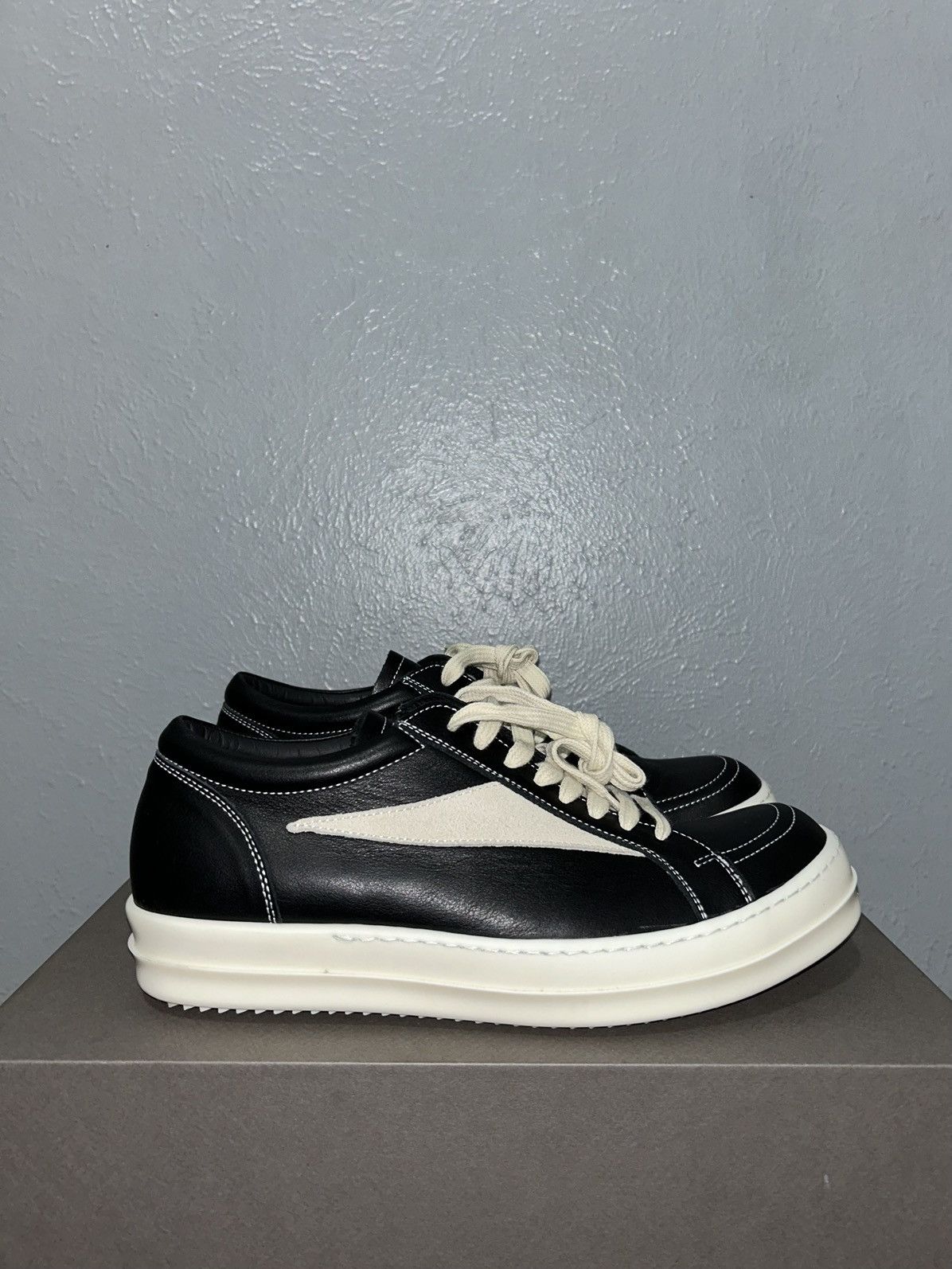 Rick Owens RICK OWENS VINTAGE STROBE SNEAKER (VANS) | Grailed