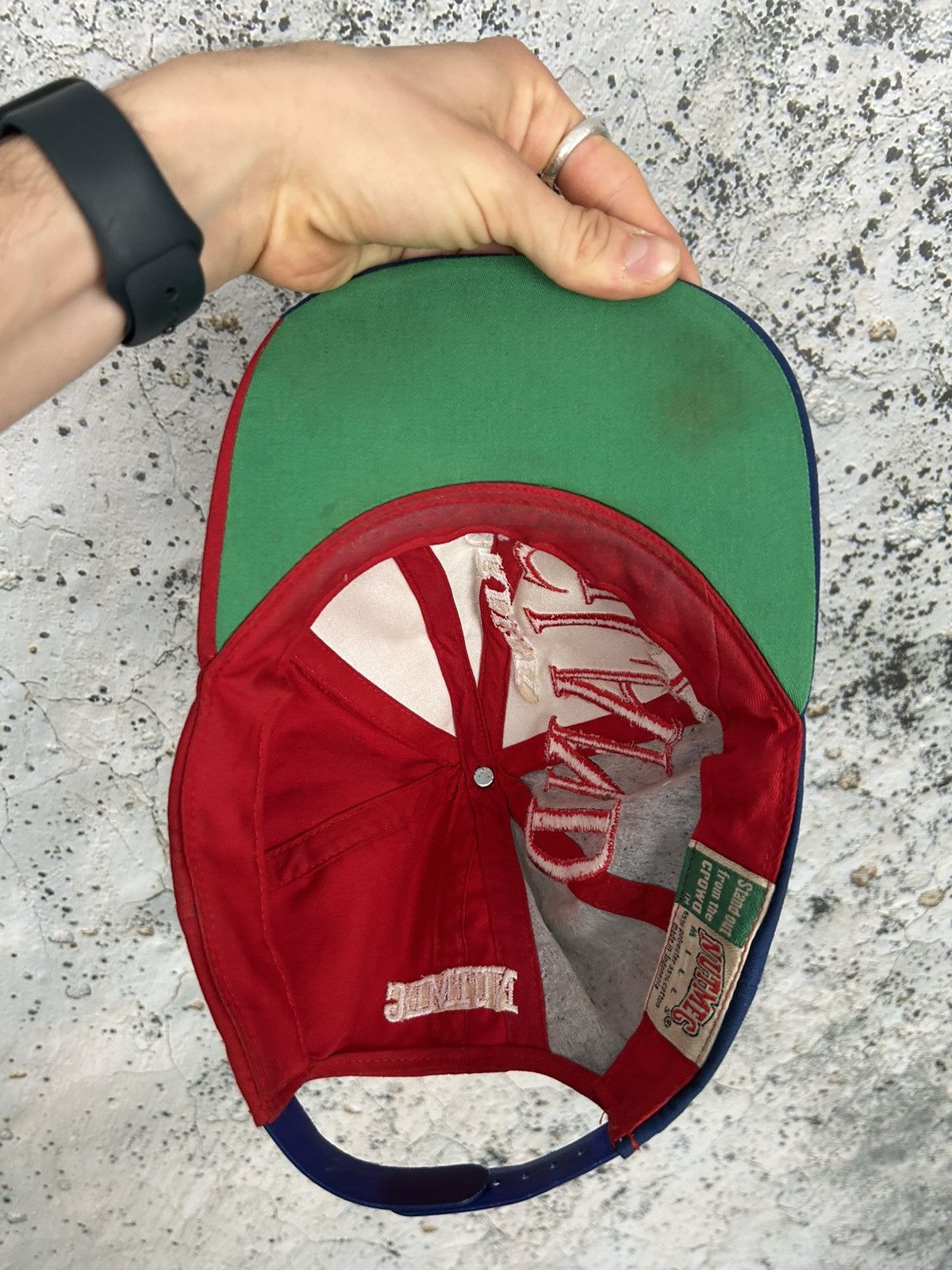 Vintage Vintage England Euro 1996 Nutmeg Hat Cap Football Soccer Size ONE SIZE - 5 Thumbnail