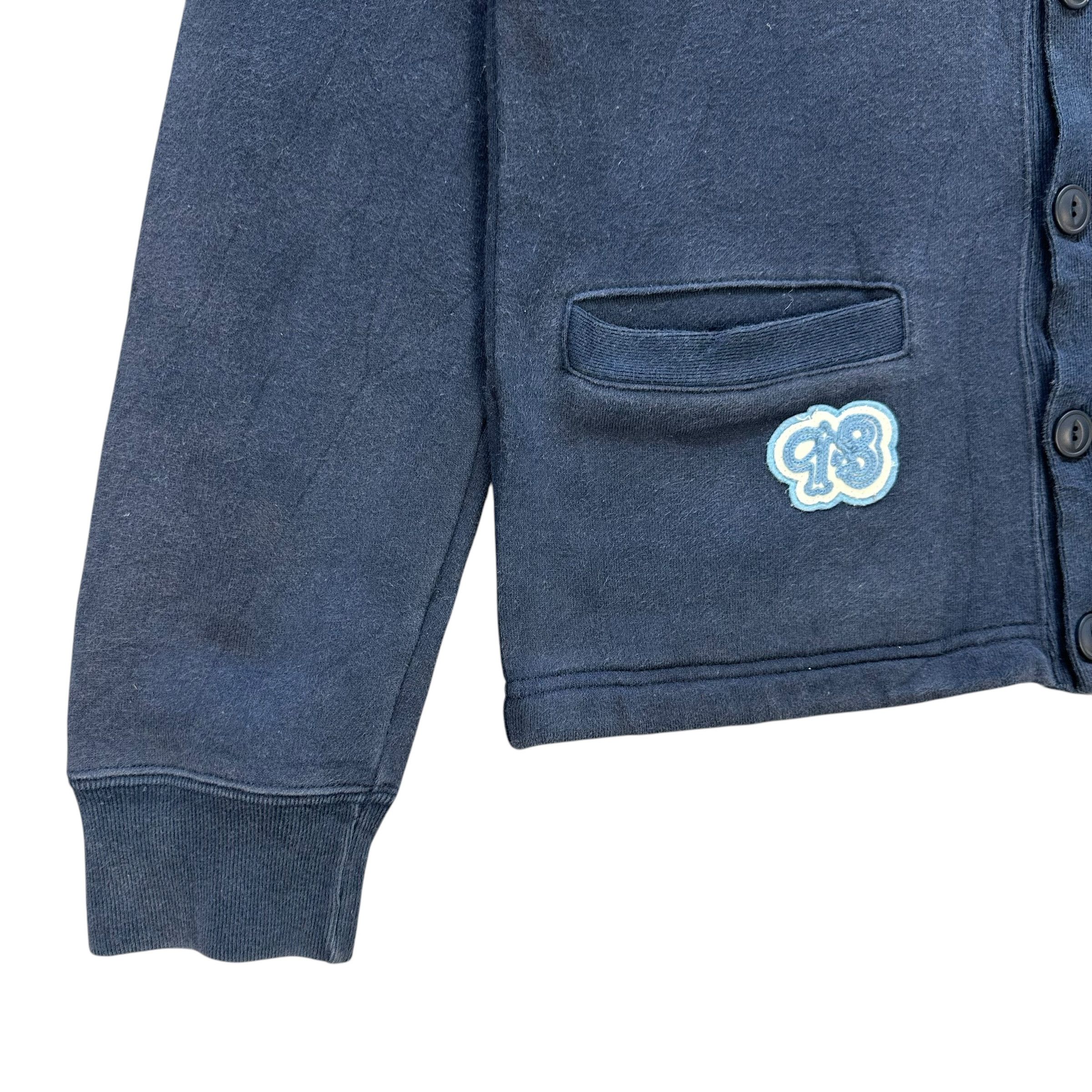 Bape A BATHING APE Cat Eyes Buttons Cardigan Sweater #A80-1919 Size XXS / US 00 / IT 34 - 5 Thumbnail