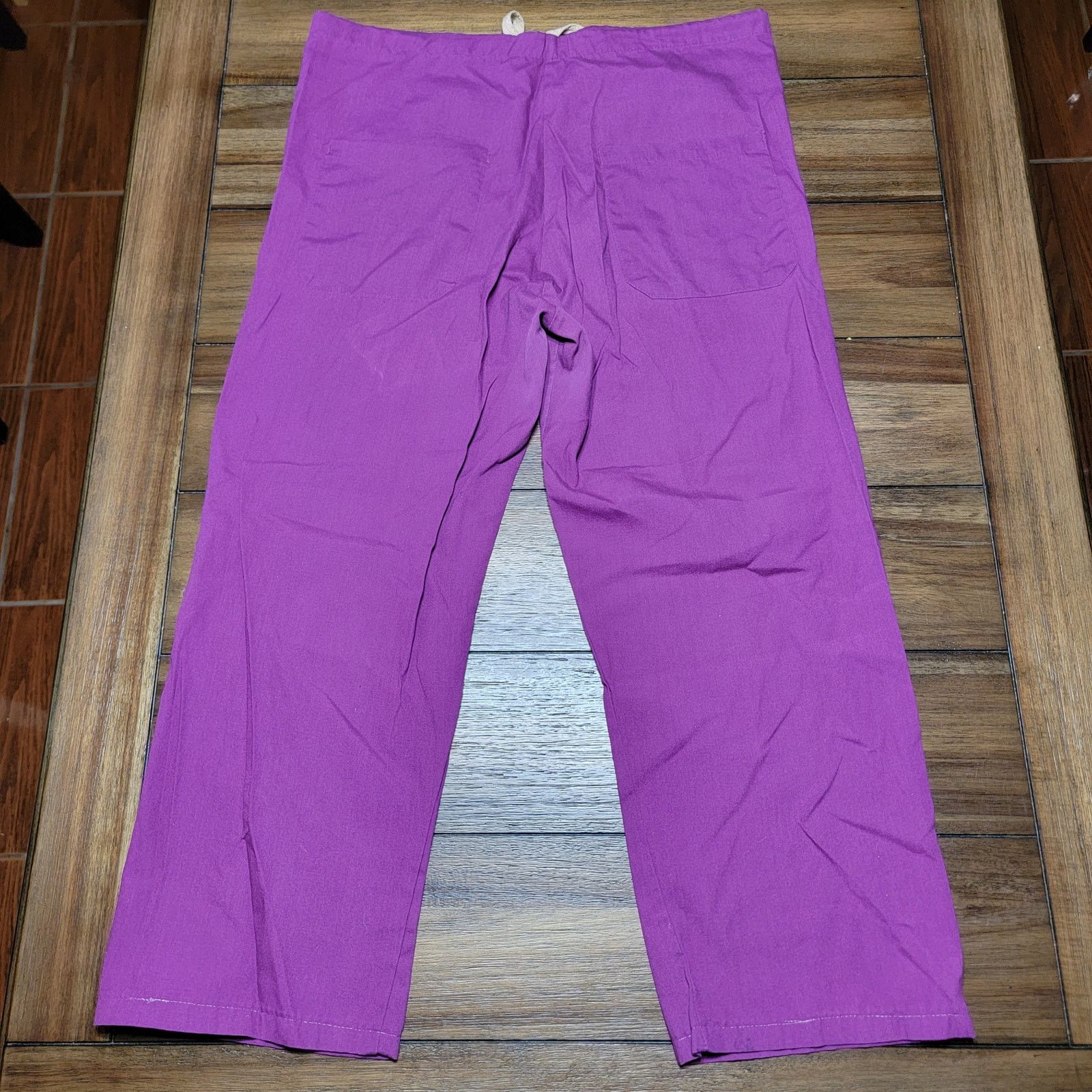 Other 2 Pc Texas Uniform Purple Themed Scrub Set - Size Small Size S / US 4 / IT 40 - 3 Thumbnail