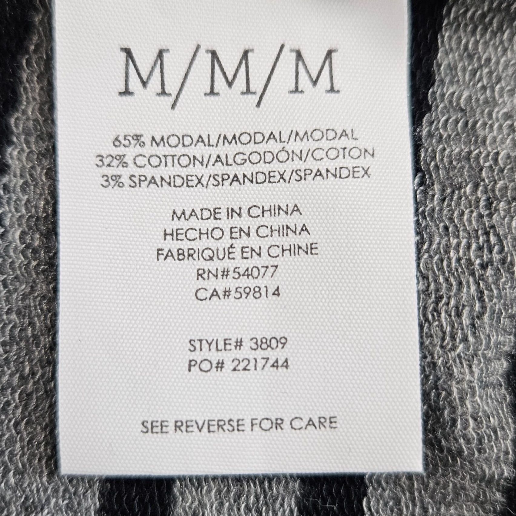 Vintage Cabi 3809 Womens Pivot Striped Tee Sz Medium Black Gray Long Sleeve Modal Blend Shirt Womens Medium Black Gray 90s? Size M / US 6-8 / IT 42-44 - 5 Thumbnail