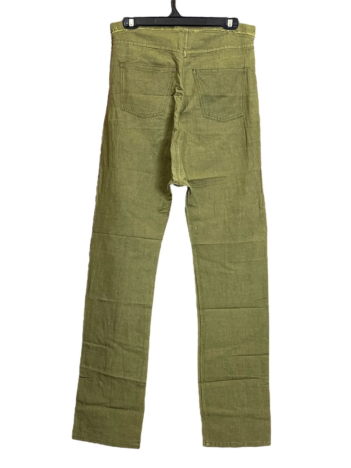 Marc Le Bihan MARC LE BIHAN GREEN OLIVE MADE IN FRANCE PANT Size US 30 / EU 46 - 3 Thumbnail