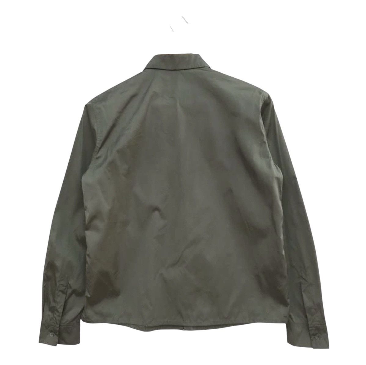 Jil Sander Jil Sander Technical Lightweight Zip-Up Jacket Olive Size US S / EU 44-46 / 1 - 2 Thumbnail