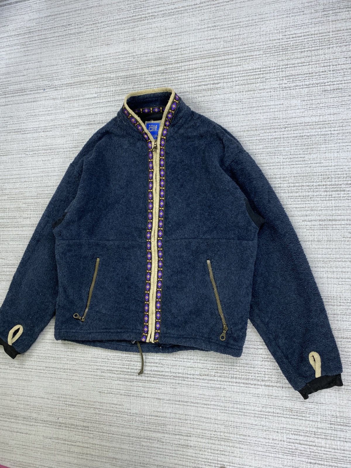 Polartec × Vintage Vintage alf Made In USA Polartec Navajo Fleece Jacket Size US M / EU 48-50 / 2 - 4 Thumbnail