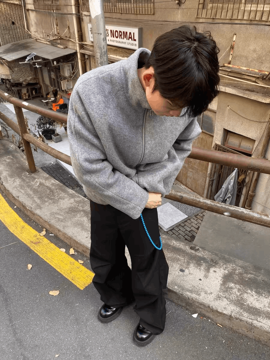 Designer × Japanese Brand × Vintage utility pleated loose baggy yuppie bootcut flared pants Size US 28 / EU 44 - 9 Thumbnail