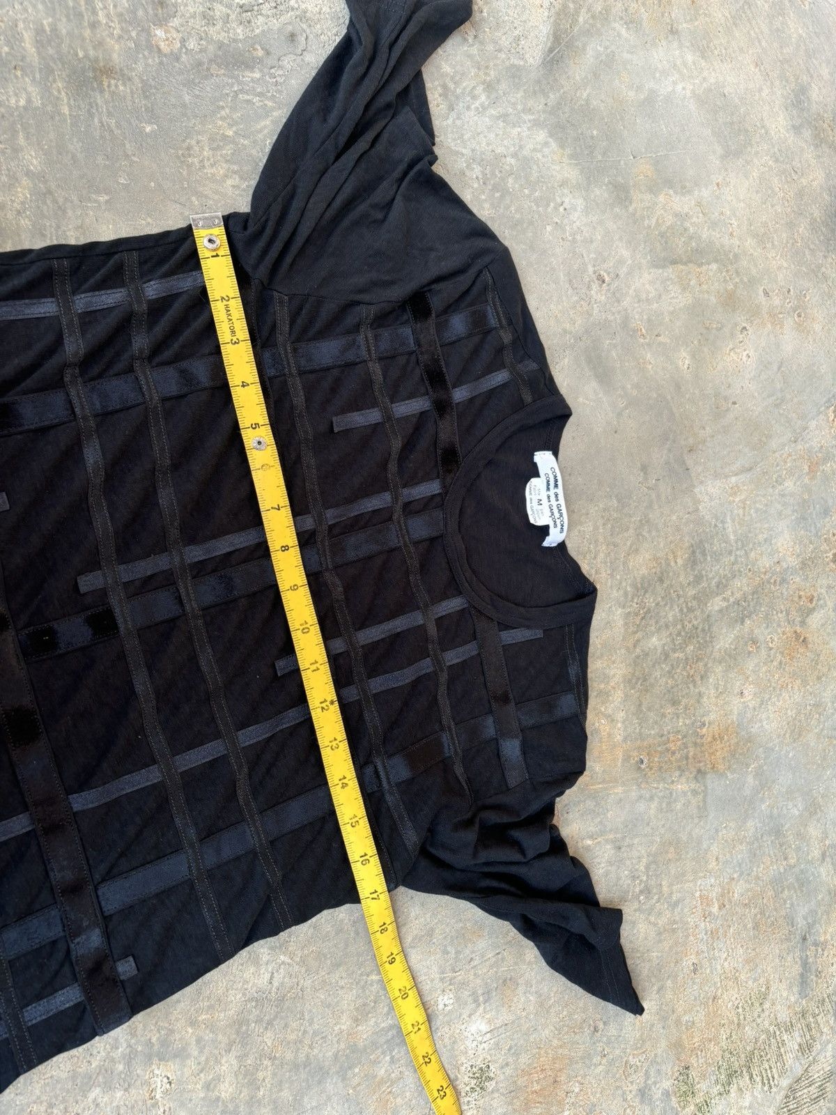 Comme des Garcons Comme des Garcons Black Tshirt Size M / US 6-8 / IT 42-44 - 7 Thumbnail