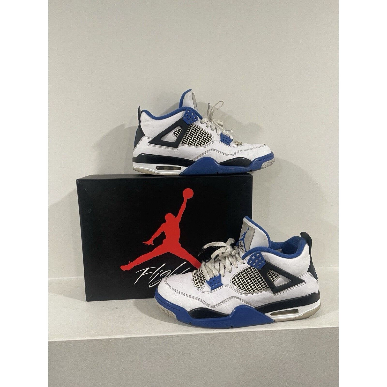 Size 10.5 - Jordan 4 Retro Mid Motorsports